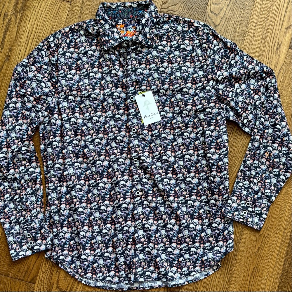 Robert Graham Angel Fire Button Down - Picture 3 of 9